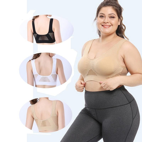 Women Plus Size Seamless Bra